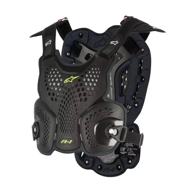 Bröstskydd Alpinestars AS A1 Svart - Bröstskydd - D225399 - 3