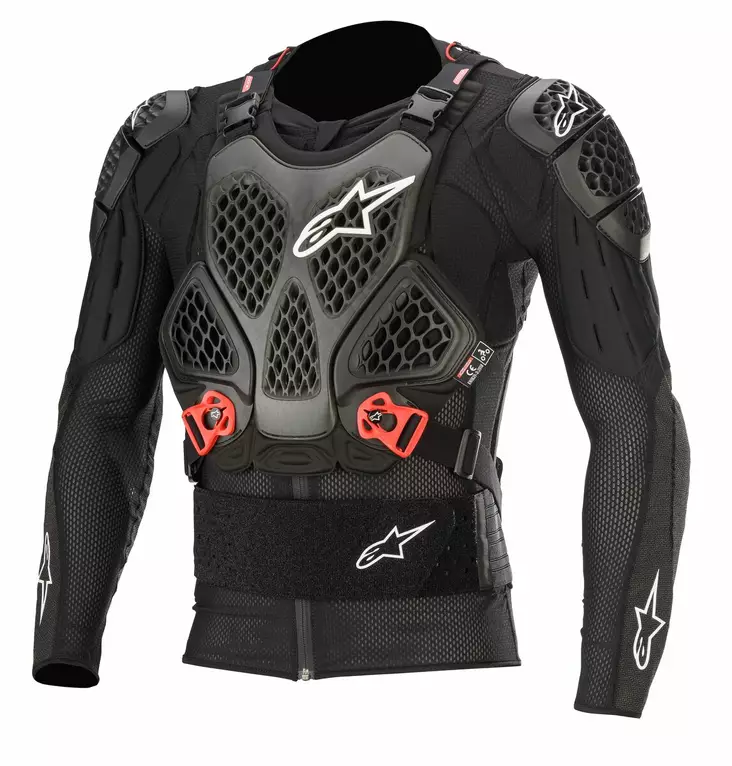 Skyddsjacka Alpinestars Bionic Tech v2 svart/röd - Bröstskydd - D279239 - 1