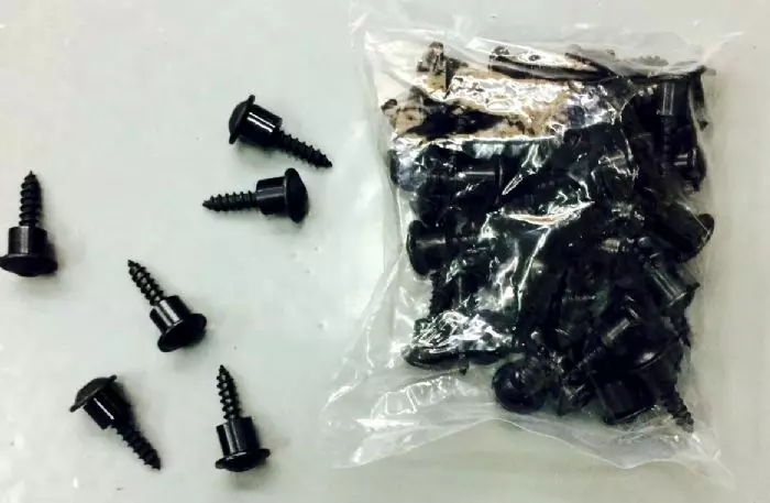 Superclamp Superclide skruvset 72st - Snöskoter lastramper och transport tillbehör - 925-1009 - 1