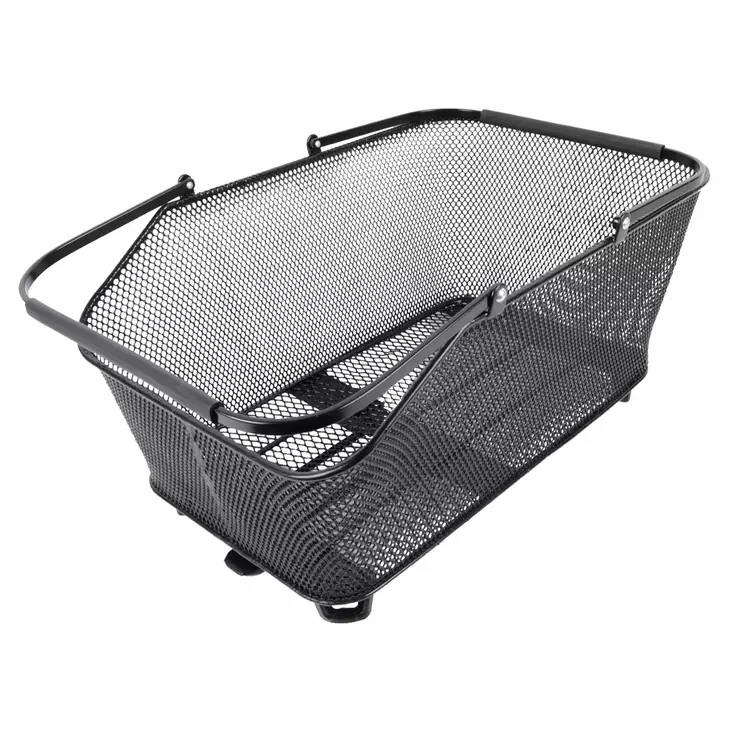 Lastkorg ATRAN Daily storlek L, 28 ltr, AVS snabbfäste, svart med bärhandtag - Varukorgar - 62249 - 1