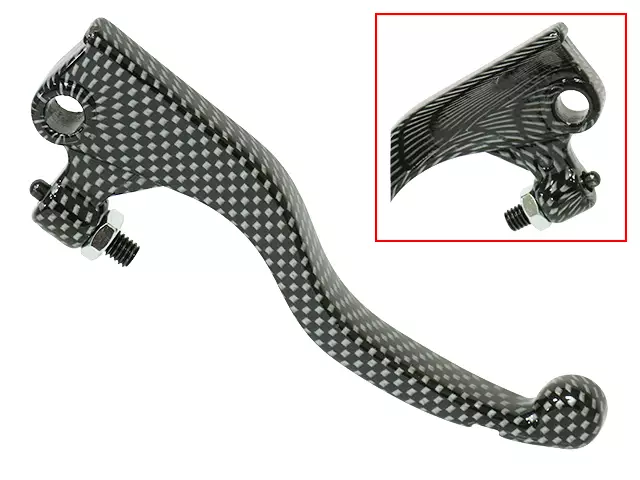 Tec-X Bromsgrepp, Carbon-mönster, Derbi Senda DRD Racing 11- / Drac Supermoto RS - Bromsspakar - 307-1009-9 - 1