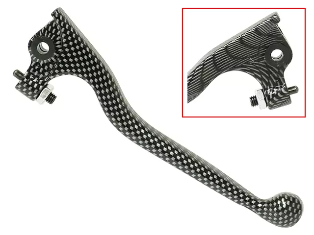 Tec-X Bromsgrepp, Carbon-mönster, Derbi Senda / Gileras RCR,SMT, Yamaha DT 50 R - Bromsspakar - 307-1002-9 - 1