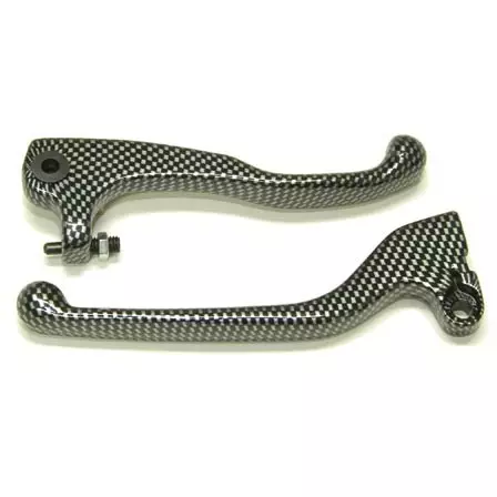 TNT Broms & Kopplingshandtag, Carbon-mönster, Yamaha DT 50 R, SM, Yamaha DT 50 X - Spakserier - 306-1009-9 - 1