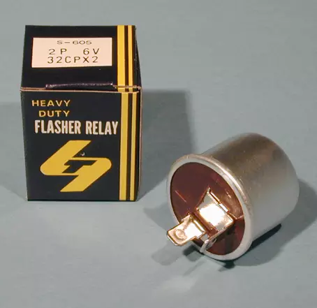 Blinkersrelä 6V 2 Pol - MC Elektronik - 37-0542-99 - 1