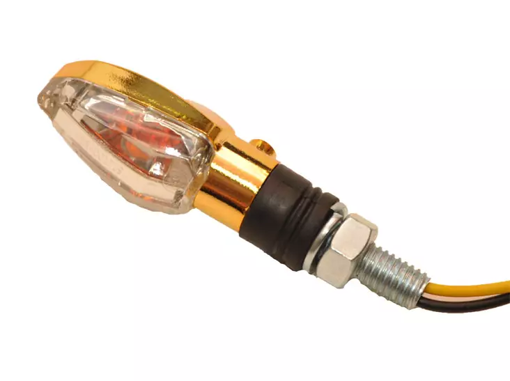 Hyper Blinkerspar Mini Arrow Guld - MC Blinkers - 15-985-9 - 1