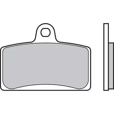 Brembo Bromsbelägg Fram Sintrad Road 07GR72SA - MC Bromsbelägg - 231-GR72SA - 2