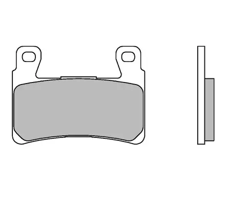 Brembo Bromsbelägg Fram Sintrad Road 07HD20SA - MC Bromsbelägg - 231-HD20SA - 2