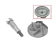 Bronco Vattenpumpsaxel med impeller - ATV andra motordelar - 78-10066A - 1
