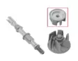 Bronco Vattenpumpsaxel med impeller - ATV andra motordelar - 78-10070A - 1