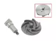 Bronco Vattenpumpsaxel med impeller - ATV andra motordelar - 78-10082A - 1