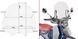 Givi Specific screen, transparent 38,5 x 40 cm (H x W) Honda Super Cub C125 (18) - MC Vindrutor - 323-1168A - 1