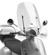 Givi Vindruta, Transparent, 51,5 x 69,5 cm, Piaggio/ Vespa - MC Vindrutor - 323-104A - 2