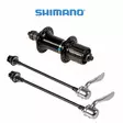 Baknav SHIMANO 7-delad kassett QR, svart - Baknav med kassett - 60536A - 2