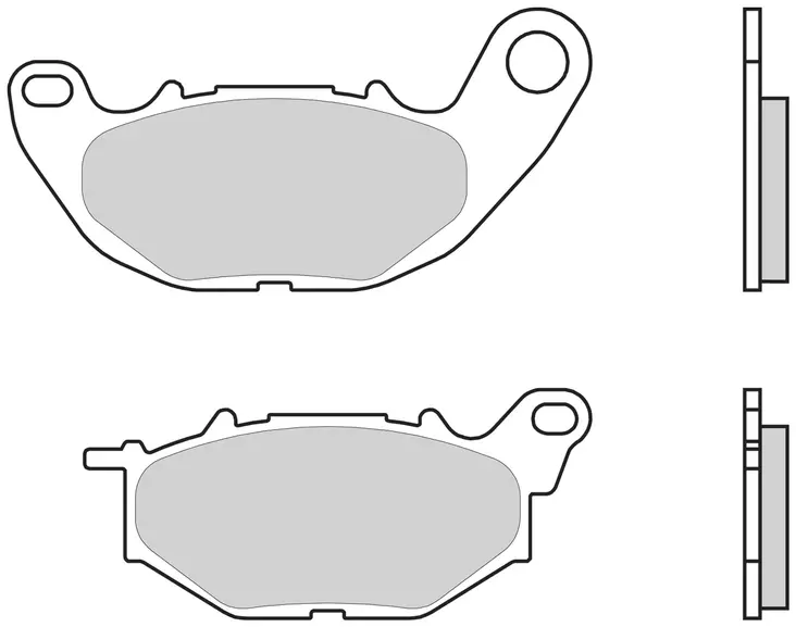 Brembo Bromsbelägg Fram Sintrad Road 07YA52SA - MC Bromsbelägg - 231-YA52SA - 1