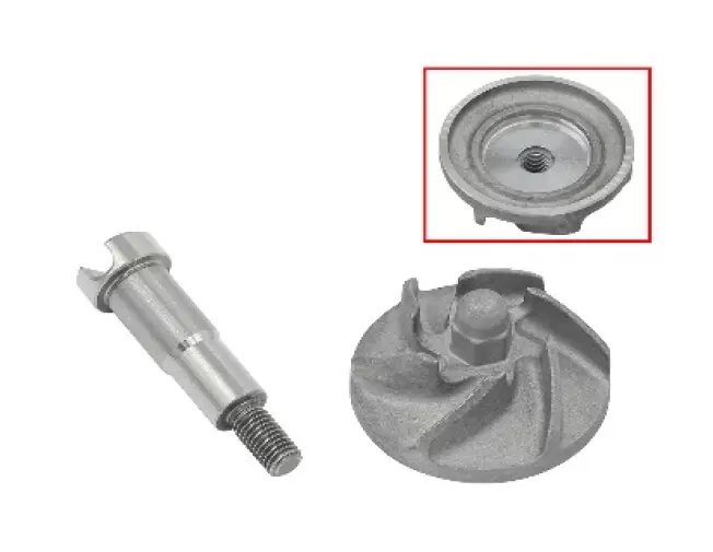 Bronco Vattenpumpsaxel med impeller - ATV andra motordelar - 78-10066A - 1