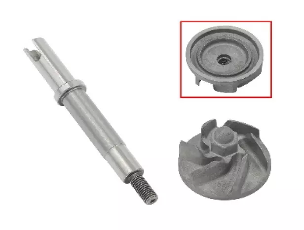 Bronco Vattenpumpsaxel med impeller - ATV andra motordelar - 78-10068A - 1