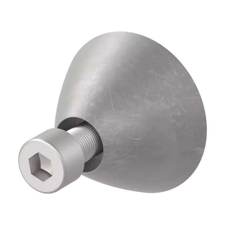 Side-power anode Ø125mm - Bogpropellrar - 114-4-301180A - 0