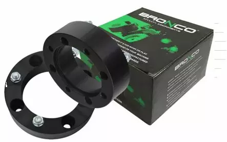 Bronco Spacerplattor UTV 2" 4/110 M12 X 1.25mm parvis Svart - ATV Spacers - 74-06658-2B - 1