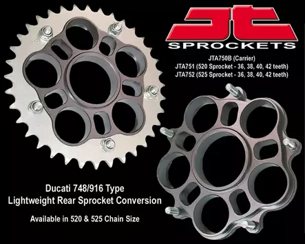Ducati Rear sprocket carrier - MC Bakdrev - 27-3-750B - 1