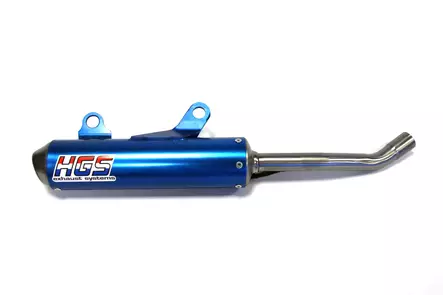 HGS Silencer 2T Blue Steel KTM SX65 TC65 MC65 24-.. - Mototrade ljuddämpare - 460-XT-624-SSB - 1