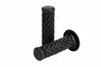 Handgrips, Cafe style, Black for Ø 22 mm (7/8") - MC Highway Hawk styren, grepp, höjare - 561-45-1205B - 1