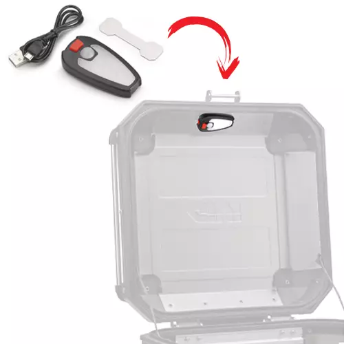 Givi Cases Courtesy Internal Light - MC Väskor tillbehör - 321-E198B - 1