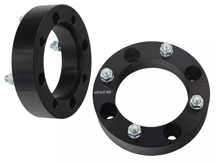 Bronco Spacers ATV 1,5" (38 mm) 4/136,5 M10 x 1,25 mm par Svart - ATV Spacers - 74-064136-15B - 1