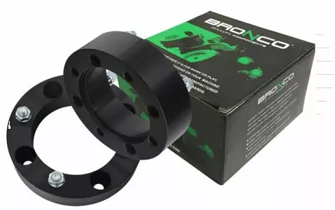Bronco Spacerplattor UTV 1" 4/156-12mm parvis Svart - ATV Spacers - 74-06653-2B - 1