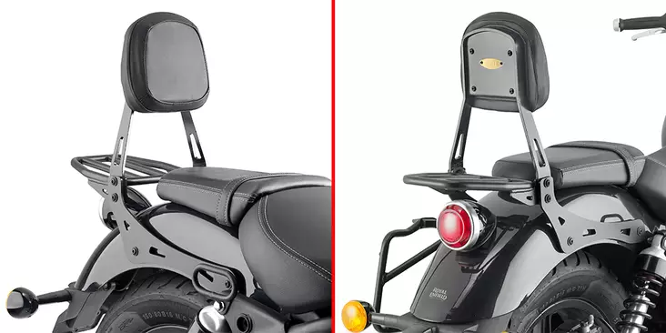Givi Backrest ENFIELD SUPER METEOR 650 (23) - MC Väskhållare - 322-TS9058B - 1