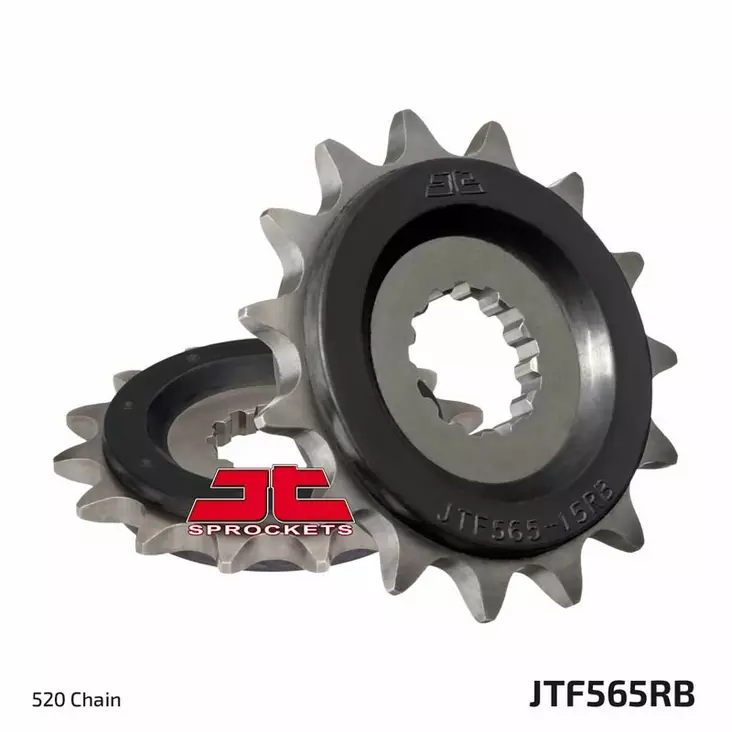 JT Framdrev RB - OEM Med Gummidämpning JTF565.14RB - MC Framdrev - 274-F565-14RB - 1