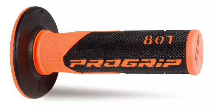 Progrip Grips 801, fluororange/svart, 22/25mm - MC Handtags - 457-PG801OFB - 1