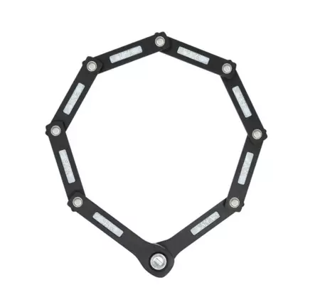 Vikbart lås Axa Fold Lite 80, vikbar längd 80 cm, svart - Lås och delar - 59840895SC - 2