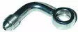 Goodridge Banjo koppling 90° sned SS - MC Bromsslangar - 6-8-599S-03C - 1