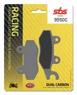 SBS Bromsklossats Dual Carbon 955DC - MC Bromsbelägg - 23-955DC - 1