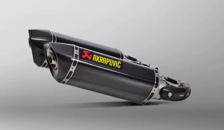 Akrapovic Slip-On Line (Carbon) 696/796/1100 Monster 2008-14 - MC Avgasrör - 461-D10SO7-HZC - 1
