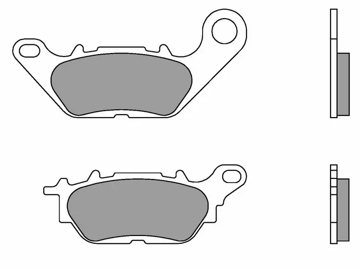 Brembo Bromsbelägg Carbon Ceramic 07YA28CC - MC Bromsbelägg - 231-YA28CC - 2