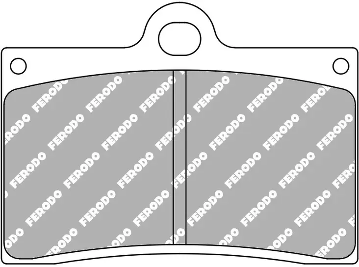 Ferodo brombklossats Racing: BMW, Ducati, Moto Guzzi - MC Bromsbelägg - 236-FRP408XRAC - 1