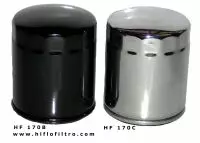 HiFlo oljefilter HF170C krom - MC Oljefilter - 20-HF170C - 1