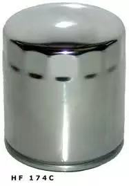 HiFlo oljefilter HF174C krom - MC Oljefilter - 20-HF174C - 1