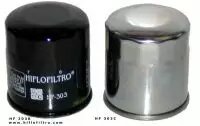 HiFlo oljefilter HF303C krom - MC Oljefilter - 20-HF303C - 1