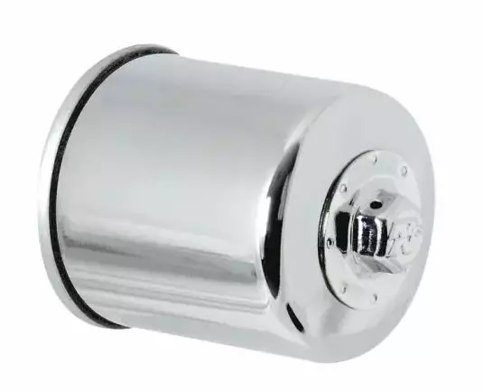 K&N Oljefilter KN303C Chrome - MC Oljefilter - 20-KN303C - 1