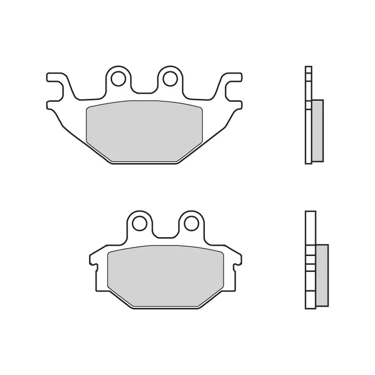 Brembo Bromsklossats Sintered Off-Road - MC Bromsbelägg - 231-GR52SD - 1
