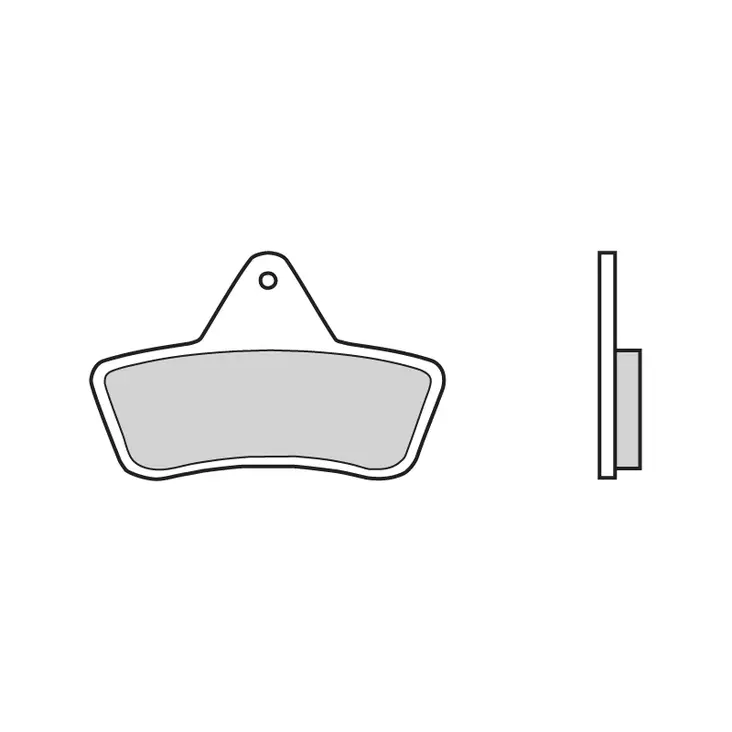 Brembo Bromsbelägg Sintered Off-Road Arctic Cat - MC Bromsbelägg - 231-GR54SD - 1