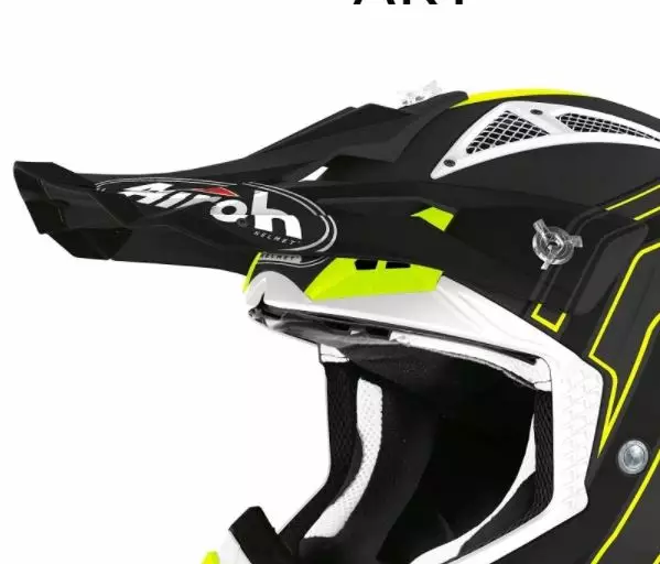 Airoh Aviator ACE Skärm Art black matt - Hjälm reservdelar - 57-9-AVAAR35F - 1