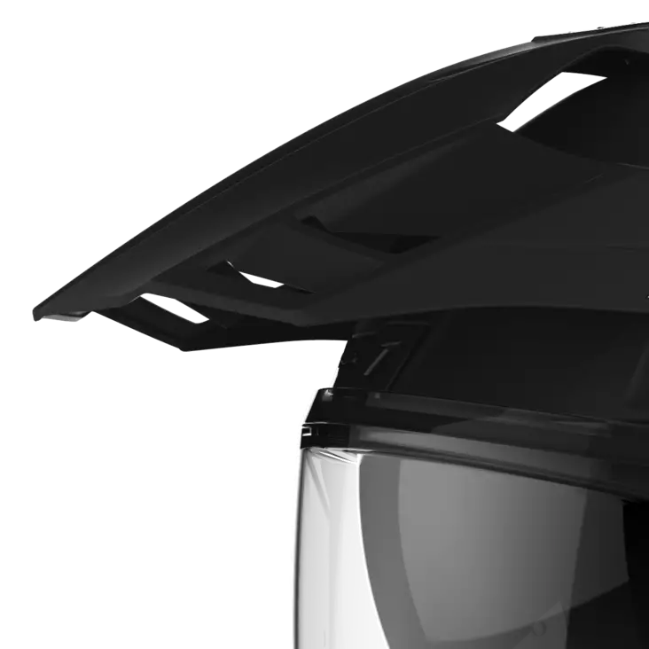 Airoh Commander Skärm Color svart matt - Hjälm reservdelar - 57-9-CM11F - 1