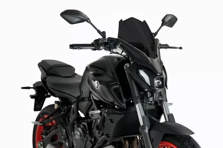 Puig Touring Screen Yamaha MT07 21- C/Dark SM - MC Vindrutor - 33-20619F - 1