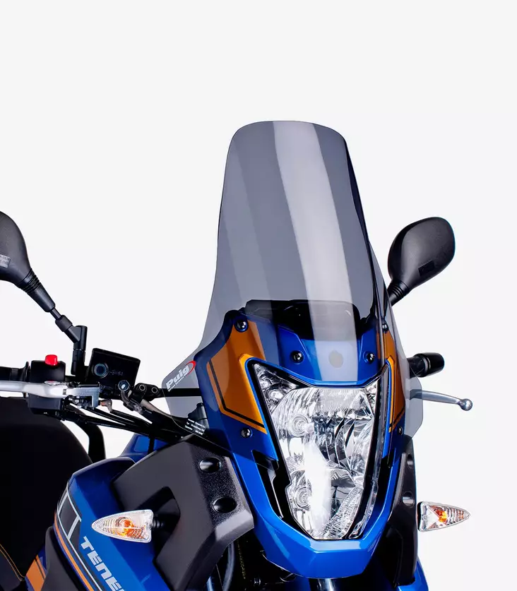 Puig Touring Screen Yamaha Xt660Z Tenere 08'-17' C/D.Sm - MC Vindrutor - 33-4636F - 1