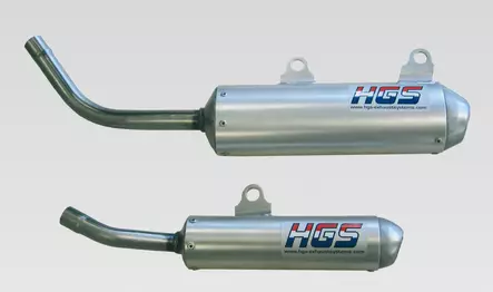 HGS Ljuddämpare 2T Racing Beta RR250/300 20-.. - Mototrade ljuddämpare - 460-BE-220-SSG - 1