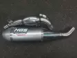 HGS Avgassystem 4T Triumph TF250X 24-.. Steel end cap - Motocross 4-takt helsystem - 460-TF-224-CSG - 1