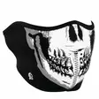 ZanHeadgear neoprenmask, half, Skull Face - Hjälmhuvor och balaclavas - WNFM002HG - 1